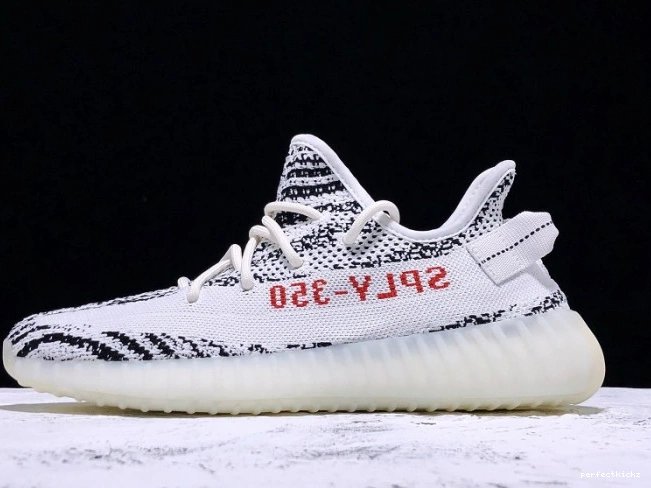Boost Yeezy V2 White CP9654 350 Black Zebra Adidas 0814